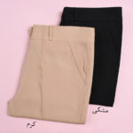 شلوار کرپ مازراتی بغل چاکدار کد353 - Image 3
