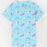 تیشرت طرح دار اچ اند ام کد 178 - Image 9