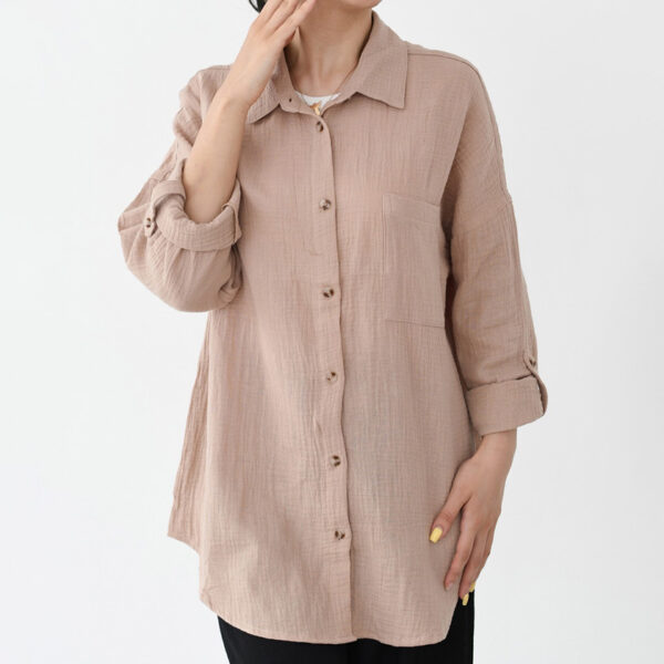 شومیز موسلین ساده کد197 - Image 2