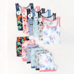 ست تاپ و شورتک اچ اند ام کد 492 - Image 3