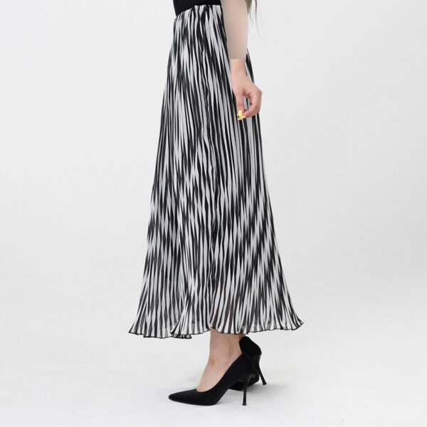 دامن پلیسه طرح دار کد 370 - Image 7