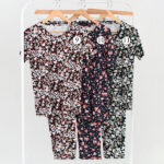 ست تیشرت و شلوار طرح دار کد 217 - Image 4