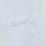 شلوار جین سفید زاپدار کد 275 - Image 4