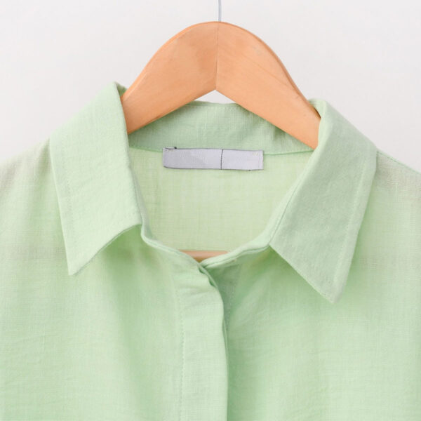 شومیز رنگی جیب دار کد 179 - Image 4