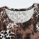 تیشرت راحتی طرح دار کد 406 - Image 5