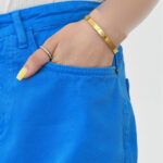 شلوار مام فیت کتان کد 440 - Image 7