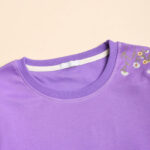 بلوز دورس سرشانه گلدوزی کد 325 - Image 4