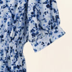 پیراهن آبرنگی آبی کد 283 - Image 4