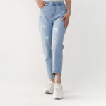 شلوار جین مام فیت کد 391 - Image 5