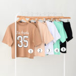 ست تیشرت و شورتک لس آنجلس 206 - Image 2