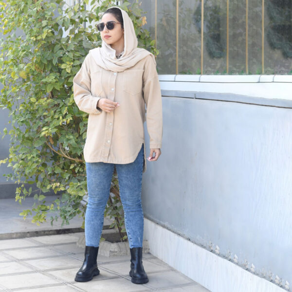 شومیز کتان کد 296 - Image 8