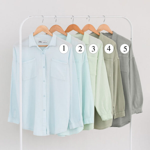 شومیز حصیری زارا کد 250 - Image 2