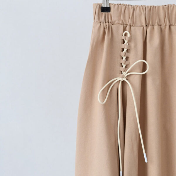 دامن لینن بند دار کد254 - Image 6