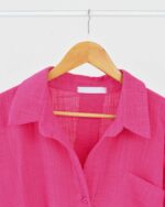 شومیز رنگی آستین سه ربع کد235 - Image 3