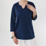 بلوز آستین سه ربع کد226 - Image 5