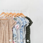 تیشرت طرح دار جلو دکمه کد 155 - Image 2