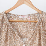 تیشرت طرح دار جلو دکمه کد 155 - Image 5