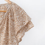 تیشرت طرح دار جلو دکمه کد 155 - Image 6