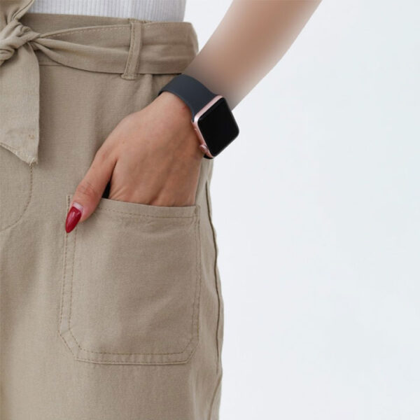 شلوار لینن کمربند دار کد 103 - Image 6