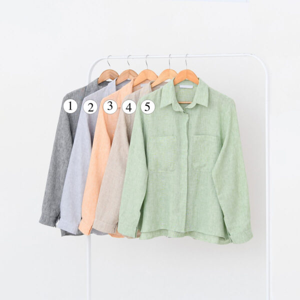 شومیز لینن کد 190 - Image 2