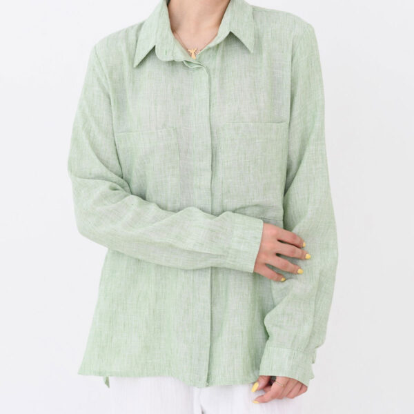 شومیز لینن کد 190 - Image 5