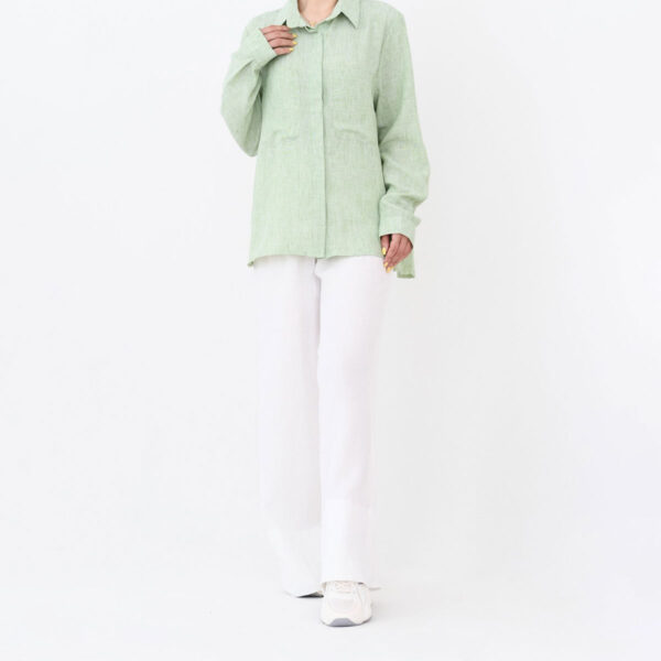 شومیز لینن کد 190 - Image 6