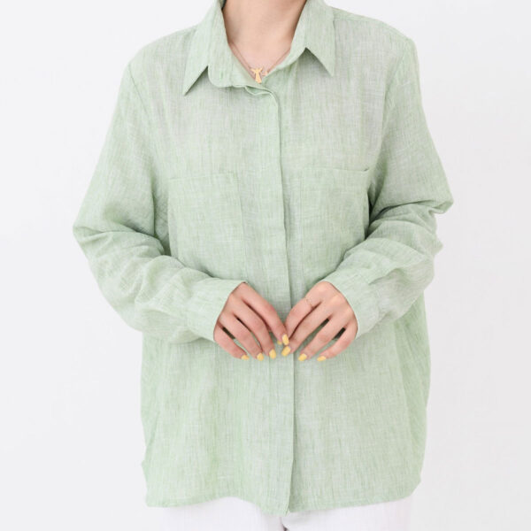 شومیز لینن کد 190 - Image 7