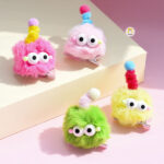 پک گیره مو انبری فانتزی شاخ دار کد 143