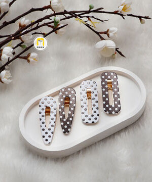 گیره مو خال خالی کد 133