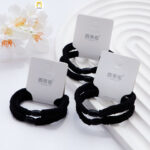 کش مو مشکی دوتایی کد 166