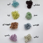 اسکرانچی حریر خال خالی کد 107 - Image 2