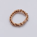 کش مو دوتایی کرم قهوه ای کد 144 - Image 3