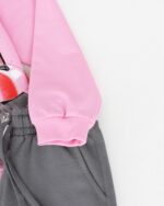 ست دورس و شلوار طرح دار کد 111 - Image 4