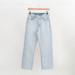 شلوار جین پایین کات کد 495 - Image 2