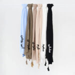 شال پلیسه رنگی کد 444 - Image 2