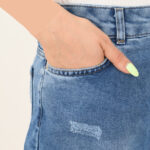 شلوار جین نیم بگ کد 433 - Image 6