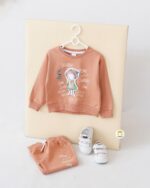 ست دورس و شلوار دخترانه عروسکی کد136