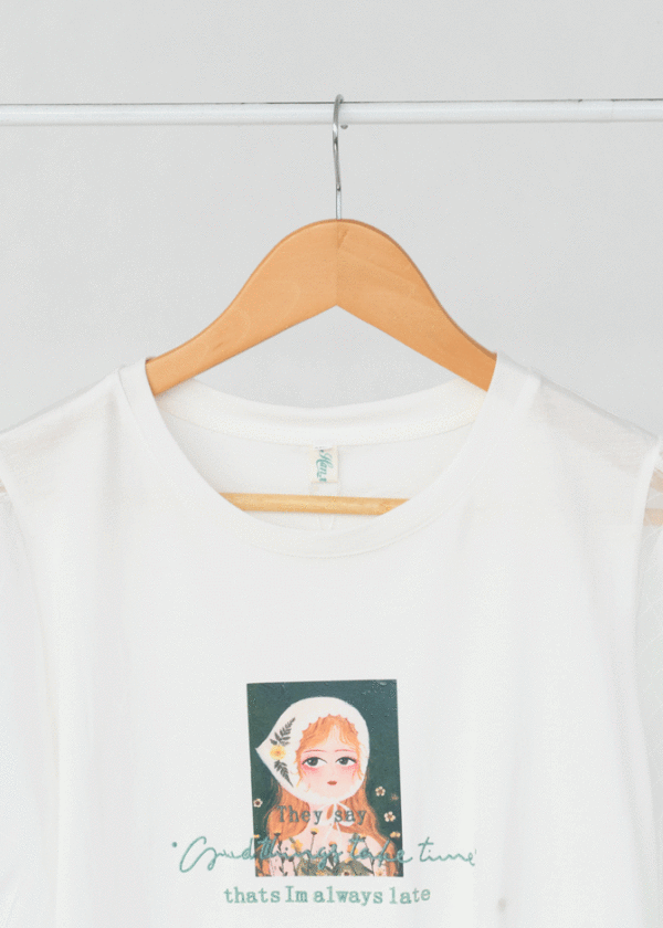 تیشرت آستین عروسکی - Image 3