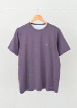 تیشرت رنگی مردانه یاسی تیره