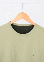 تیشرت رنگی مردانه سبز روشن - Image 2