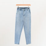 شلوار جین مام فیت کد 518 - Image 8