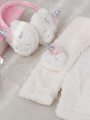 ست گوش گیر و شال گردن یونیکورن کد 156