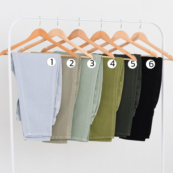 شلوار-مام-فیت شلوار مام فیت کتان کد 440 - Image 2