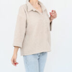 شومیز مخمل شاین کد 525 - Image 3