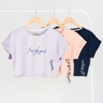 تیشرت کراپ گوود کد 796 - Image 2