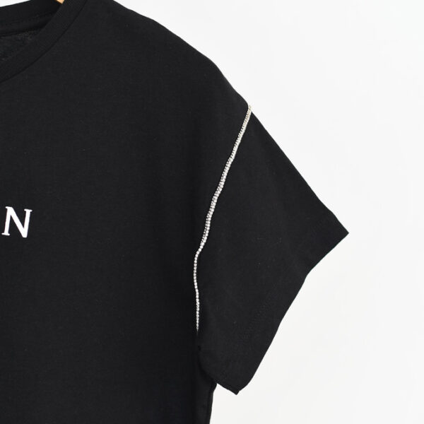 تیشرت آستین نگین دار کد 693 - Image 3