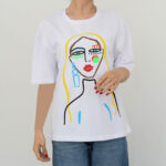 تیشرت طرح دار زارا کد 618 - Image 2