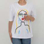 تیشرت طرح دار زارا کد 618 - Image 4