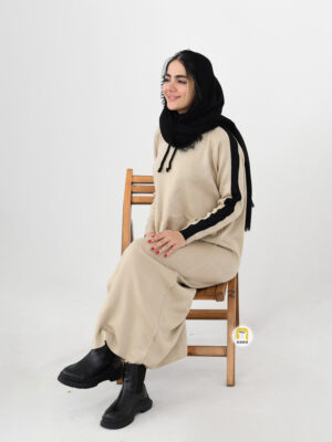هودی بلند بافت کد 671