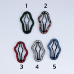 گیره مو منحنی نگین دار کد 254 - Image 3